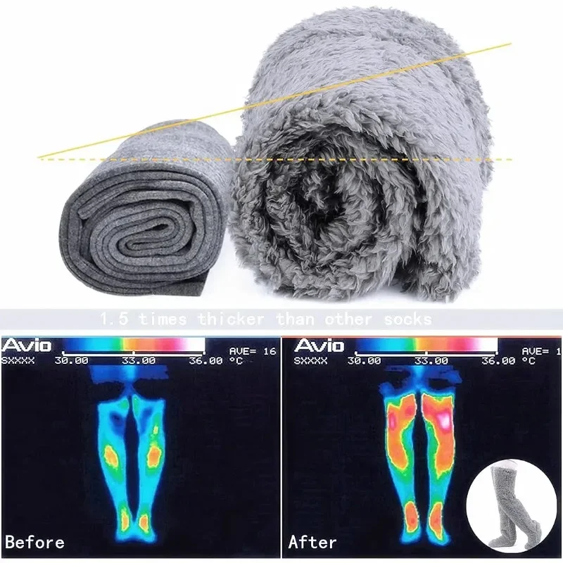متعددة الوظائف الشتاء الدافئة أقدام جوارب للنساء الرجال السرير النوم مع لحاف القديمة الباردة الساقين الدافئة النوم الجوارب جهاز تدفئة القدمين هدية