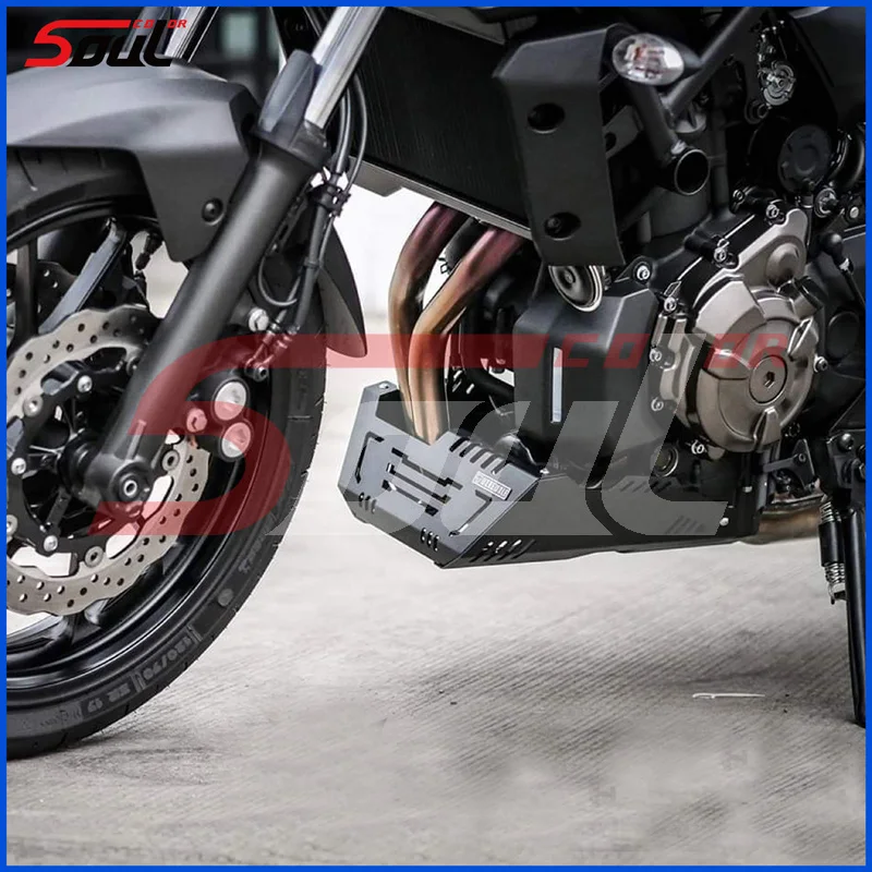 Fit For YAMAHA MT07 MT-07 2018 2019 2020 2021 2022 XSR700 Chassis Expedition Engine Guard Skid Plate Chassis Protective Cover