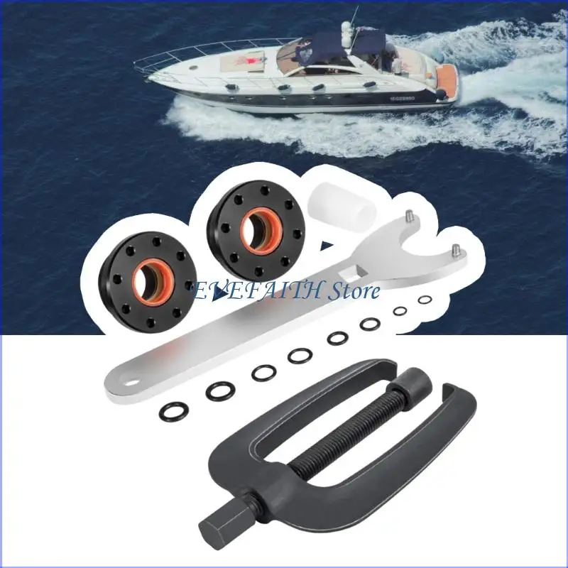 124B Marine Grade Steering Cylinders Seal Quick Installation for HC5345
