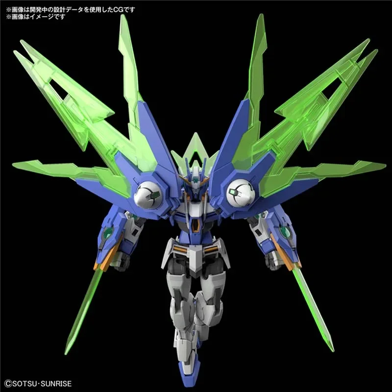 BANDAI HG GBM 1/144 GN-0000DVR/ARC Gundam 00 Diver Arc Gundam Build Metaverse Assembly Model Action Toy Figures Christmas Gifts