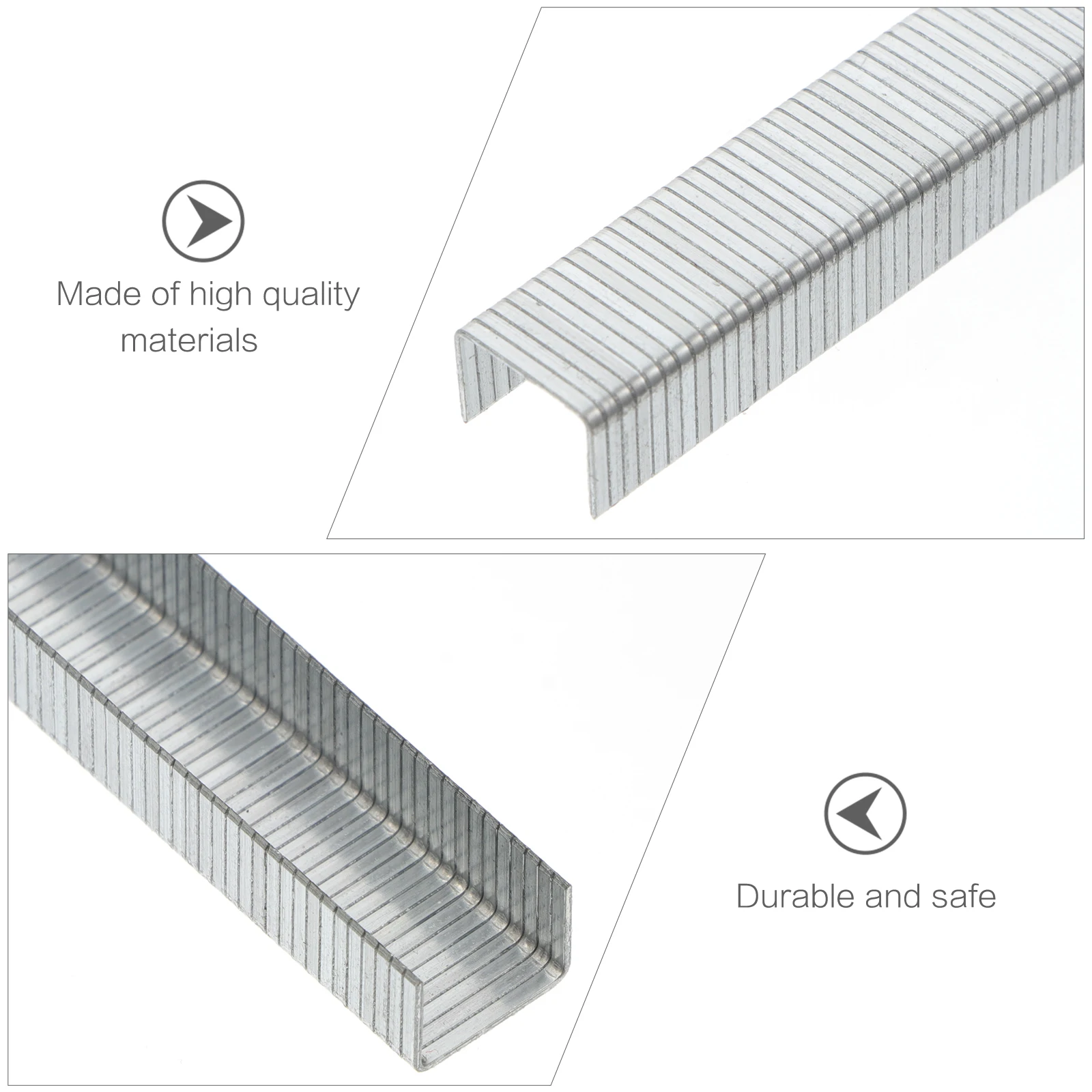 

Door Type Nail Replacement Metal Stapler Nails Heavy Duty Steel Staples Long Service Life Premium Material