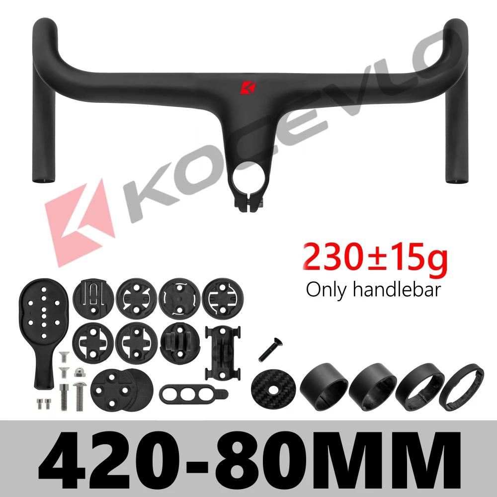 KOCEVLO K01 ロードバイク カーボンファイバーステム一体型自転車