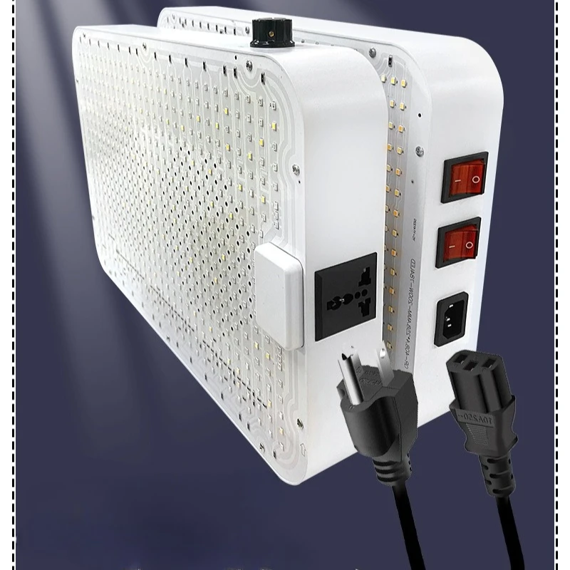 شاشة ليد بطيف كامل تنمو ضوء SMD2835 AC100-277V مفتاح مزدوج لنباتات الدفيئة المائية زهور الخضار