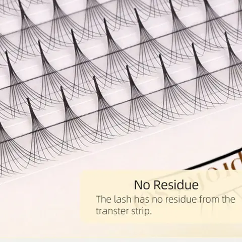 Thin Stem Premade Volume Fans Lash Extenions 3D 4D 5D 6D 7D 8D 10D 12D Pointy Base Premade Russian Eyelash Extension For Makeup