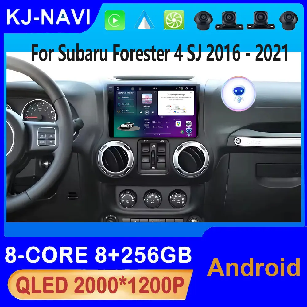 

Android Auto For Jeep Wrangler 3 JK 2010 - 2018 GPS Navigation Video Car Radio Multimedia GPS Navigation Head Unit DSP Stereo