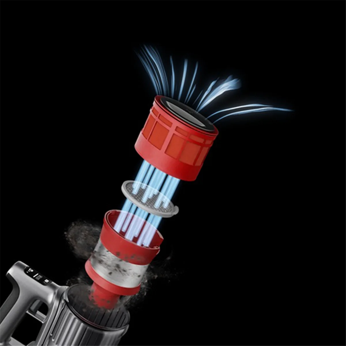 Aspiradora inalámbrica de mano Roborock H6, filtro HEPA, filtros delanteros y traseros, reemplazo de accesorios