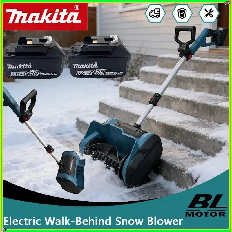 

Makita Cordless Snow Shovel Snow Blower Shovel Carbon Steel ABS Cold Resistant Safety for Patio For Makita Battery
