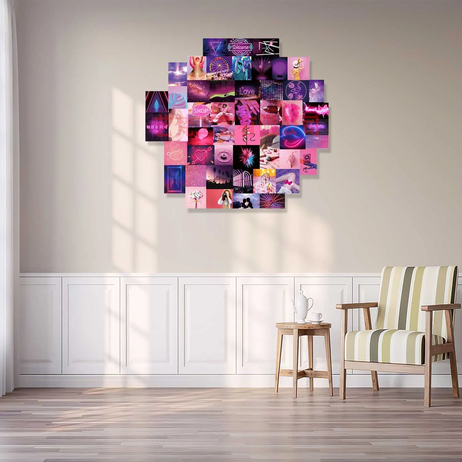 بطاقة بريدية صور الفن التصويري مجموعة جدار مجموعة الفن التصويري Exqusite الجمالية الملصقات ديكور غرفة نوم