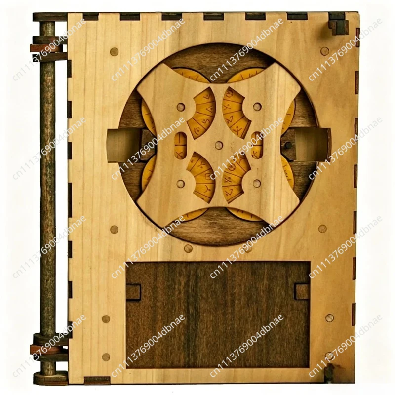Code book puzzle level 10 high difficulty hell level three-dimensional puzzle assembly toy mechanism decryption box