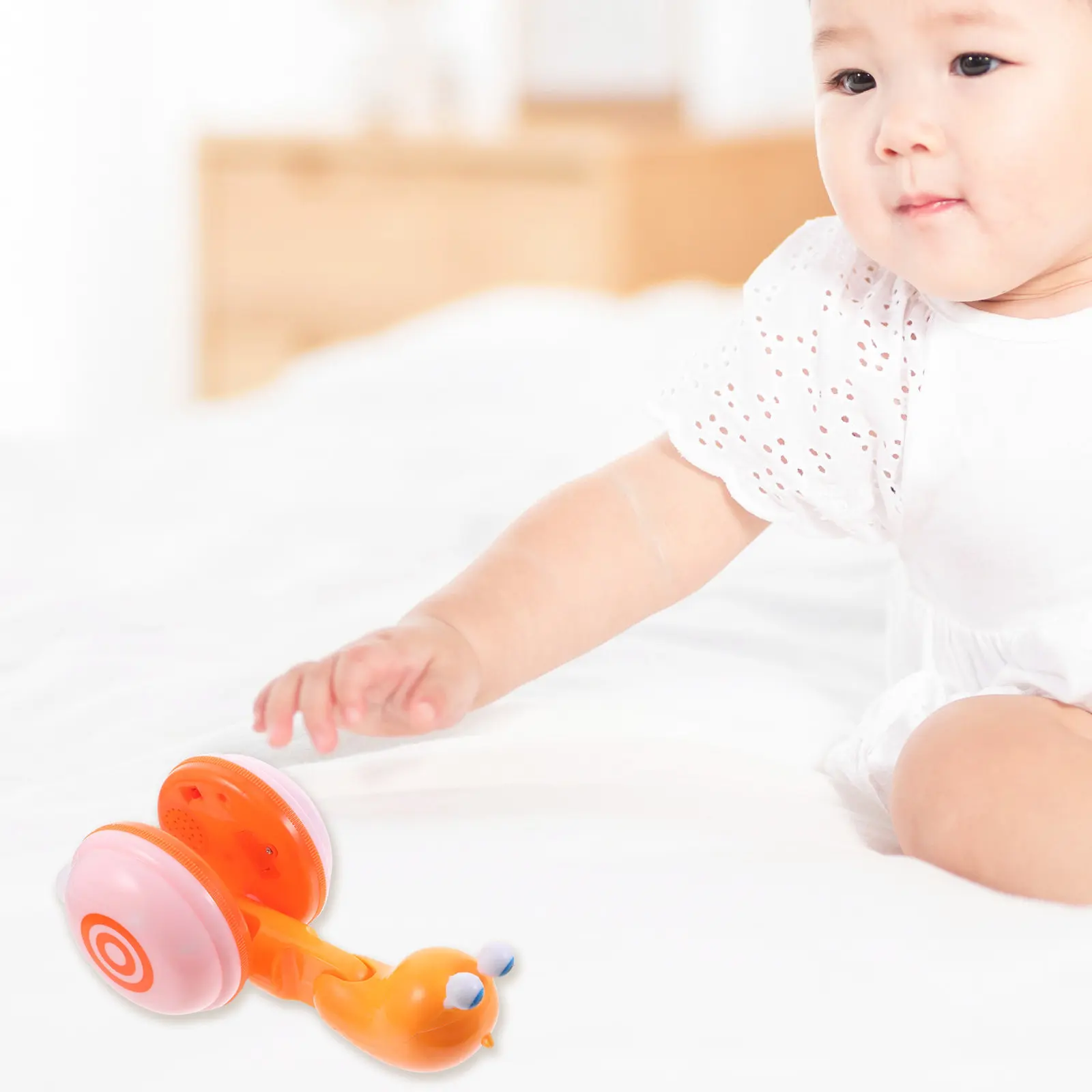 Snail Pulling Cartoon Pulling String Toddler Walker Baby Walker Traction Early Education Learning Aid Traction Toy