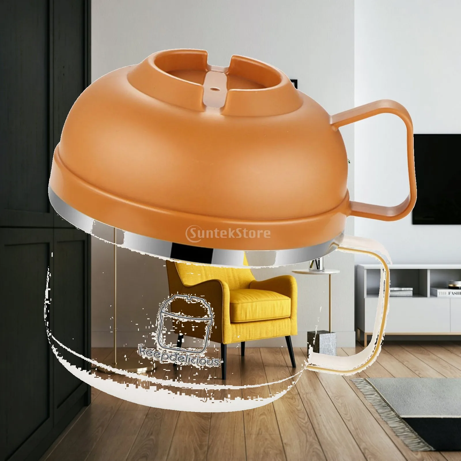 Ramen Bowl with Lid 3 Layers Design Easy to Use Reusable Multipurpose Universal Ramen Bowl for Kitchen Home Hiking Dorm Picnic
