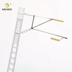 Train Model Single Column Single Arm Contact Network Railway Model Train Simulation Miniature Sand Table Accessories Toy Scene