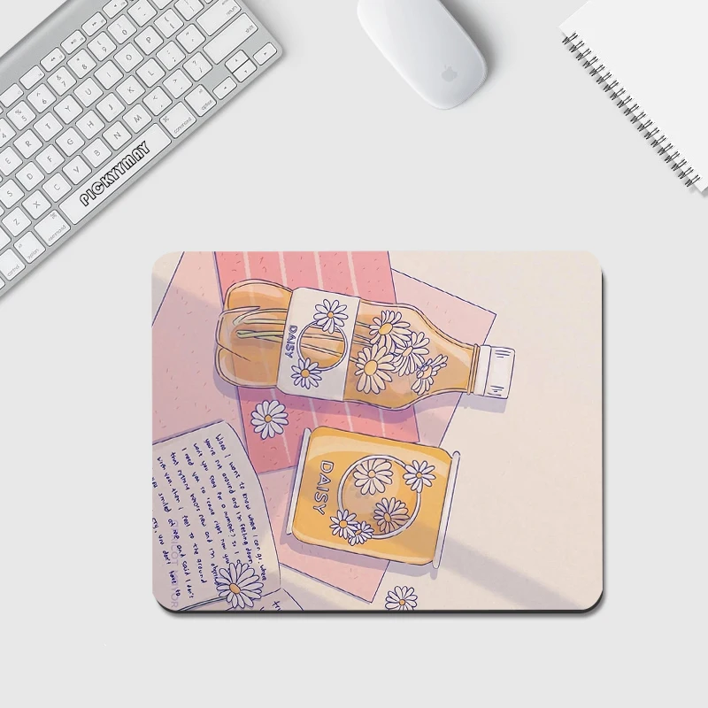 

Colorful Mousepad Small Office Computer Desk Mat Cute 18x22cm Design Mouse Pad Laptop XS Desk Pad Little Mouse Mat