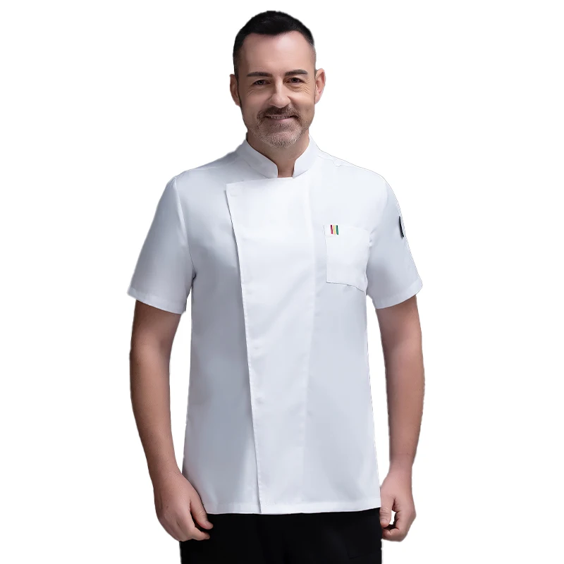 

Chef Uniform Restaurant Kitchen Cooking Jacket Hotel Cafe Barber Shop Waiter Working Clothes Cook Clothing Food Service