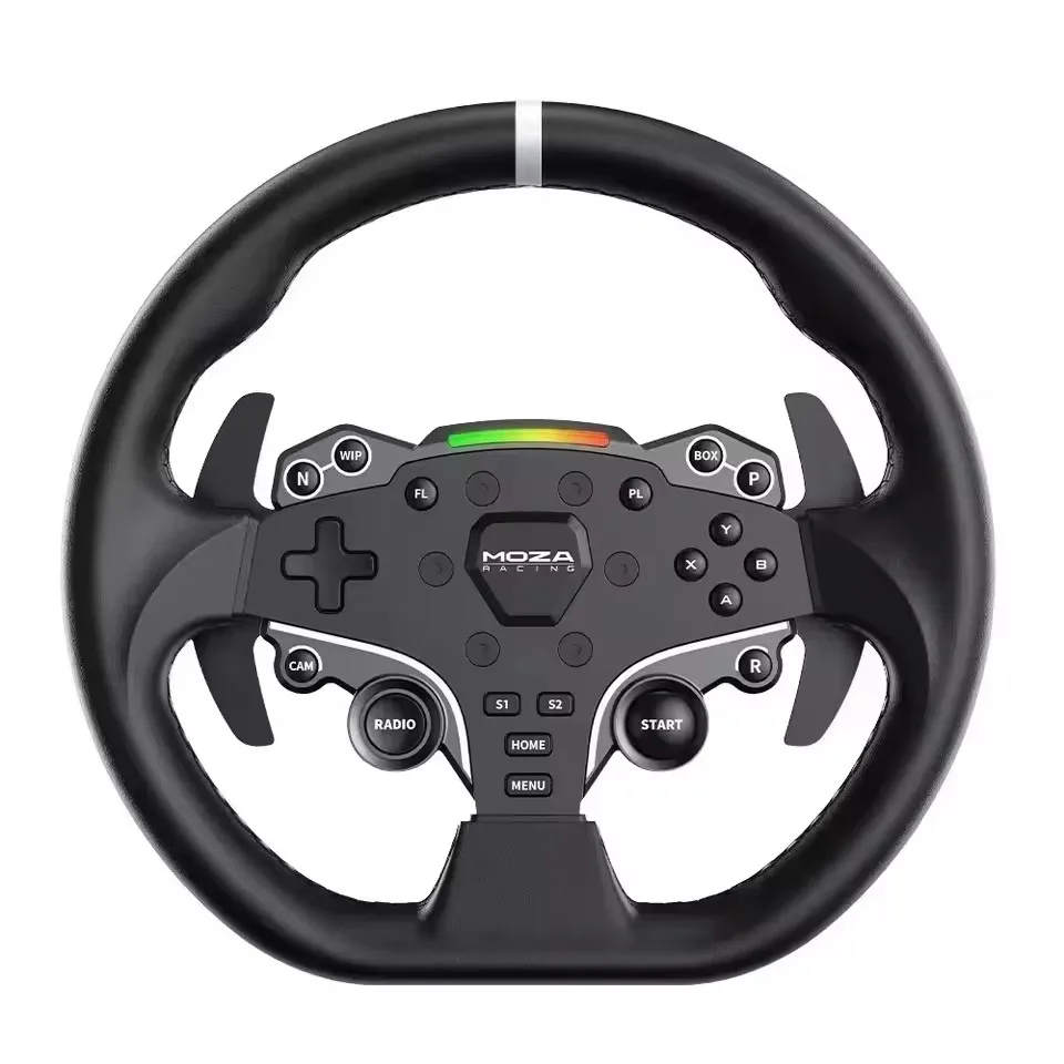 مجموعة حزمة MOZA Racing R5 لعبة محاكاة السباق عجلة القيادة لعبة عجلة القيادة دواسة الضغط قوس المعدات الكاملة