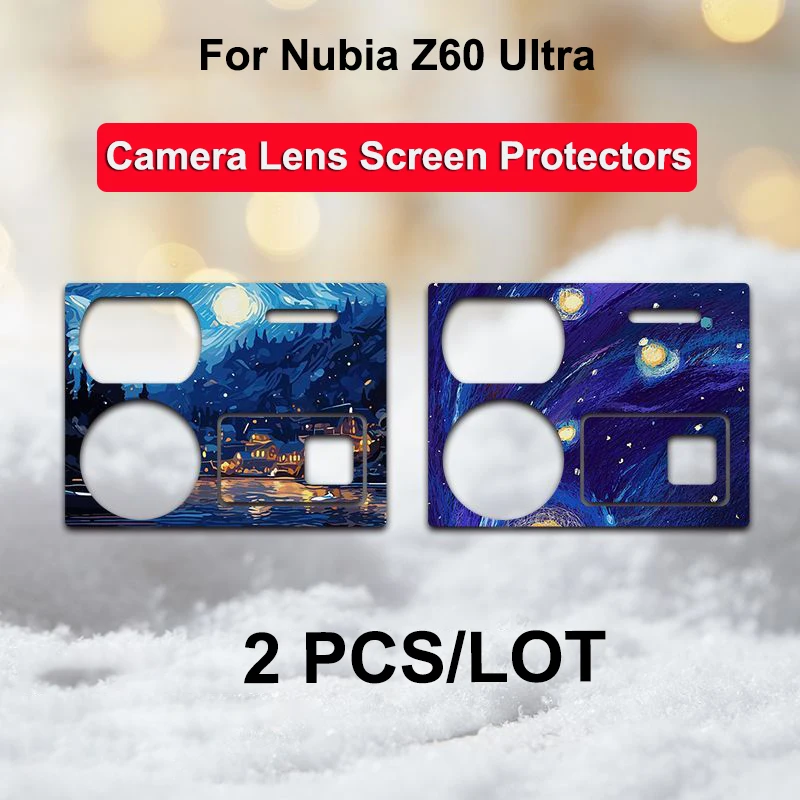 For Nubia Z60 Ultra 3D Camera Lens Screen Protectors For NUBIA Z60Ultra NubiaZ60 Ultra Back Protective Film Cover Case Z60Ultra