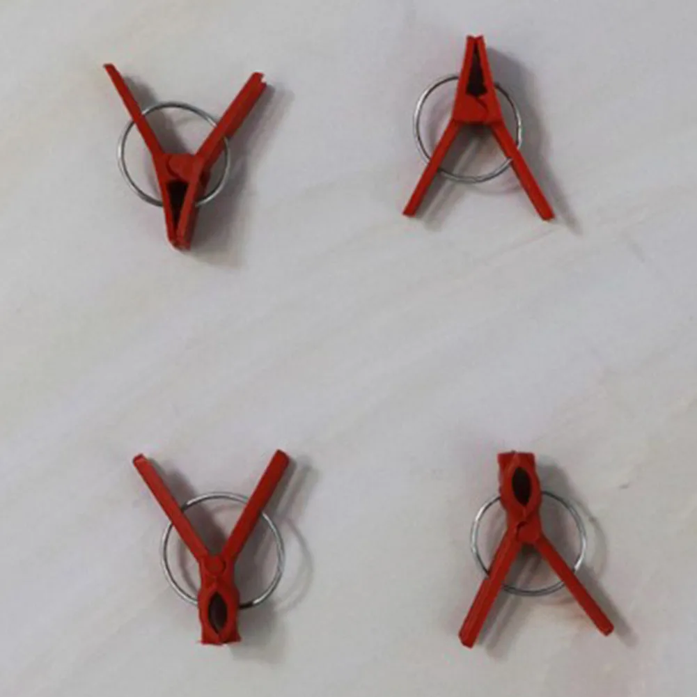 50 * Clip per innesto da giardino Clip di supporto per piante in plastica morsetti anticaduta per vite giardino serra verdure anguria attrezzi da giardino