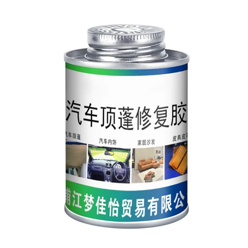 100ml Car Roof Liner Repair Adhesive 3.38oz Car Roof Headliner Quick Repair Glues Car Interior Upholstery Adhesive Glues