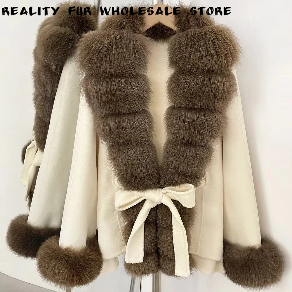 Loose Fit Woolen coat for Women Double Face Wool Coat Longline Outerwear Warm Commuting Style Cold Season Ladies Daily Wear