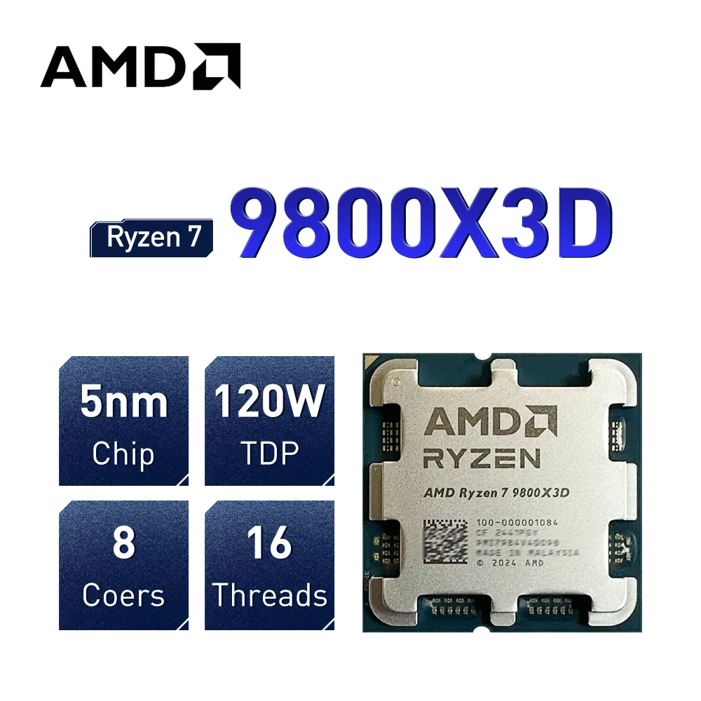 AMD Ryzen 7 9800X3D Chip Review: The Ultimate Gaming CPU for 2025