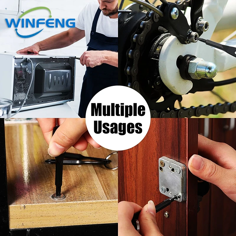 Multipurpose Screwdriver EDC Tools Key Chain Stainless Self Defense Stinger Outdoor Survival Pocket Multi-tools Keyring