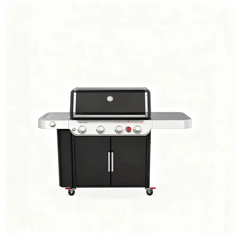 Household Large Outdoor Camping Grill Korean Style Modern Stainless Steel Patio Smoker Portable BBQ Set