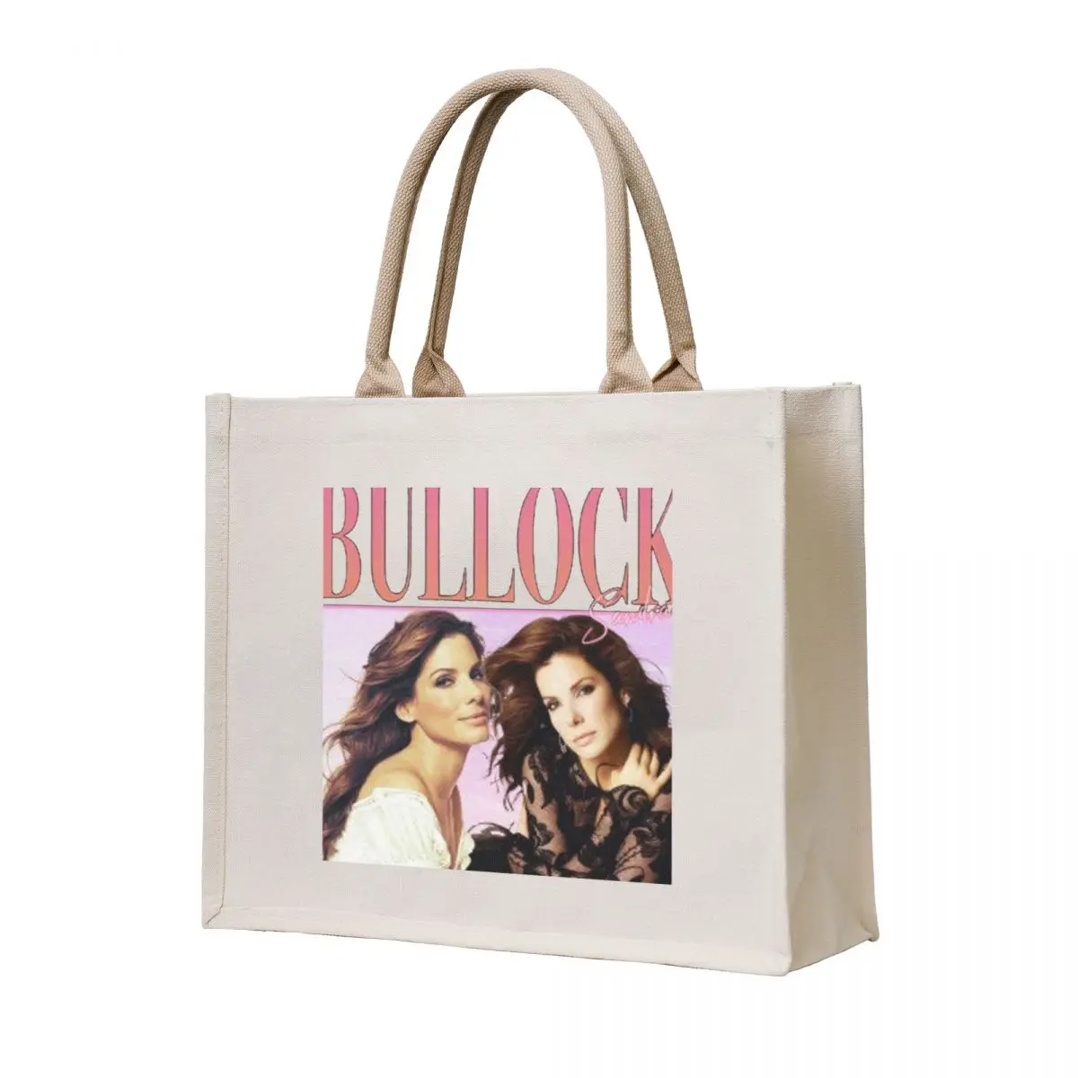 

90's Retro style Sandra Bullock Tote Bag supermarket folding bag Portable shopping bag great Woman shopper
