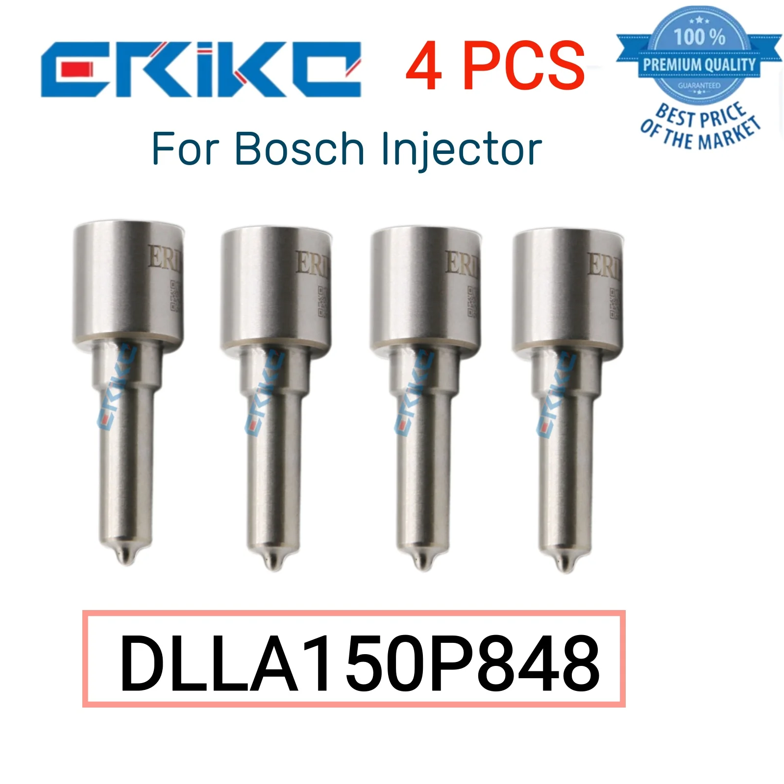 

4 PCS DLLA150P848 Diesel Fuel Nozzle DLLA 150 P 848 Atomizing Nozzle DLLA 150P 848 Jet Spray Nozzle for Bosch Injector