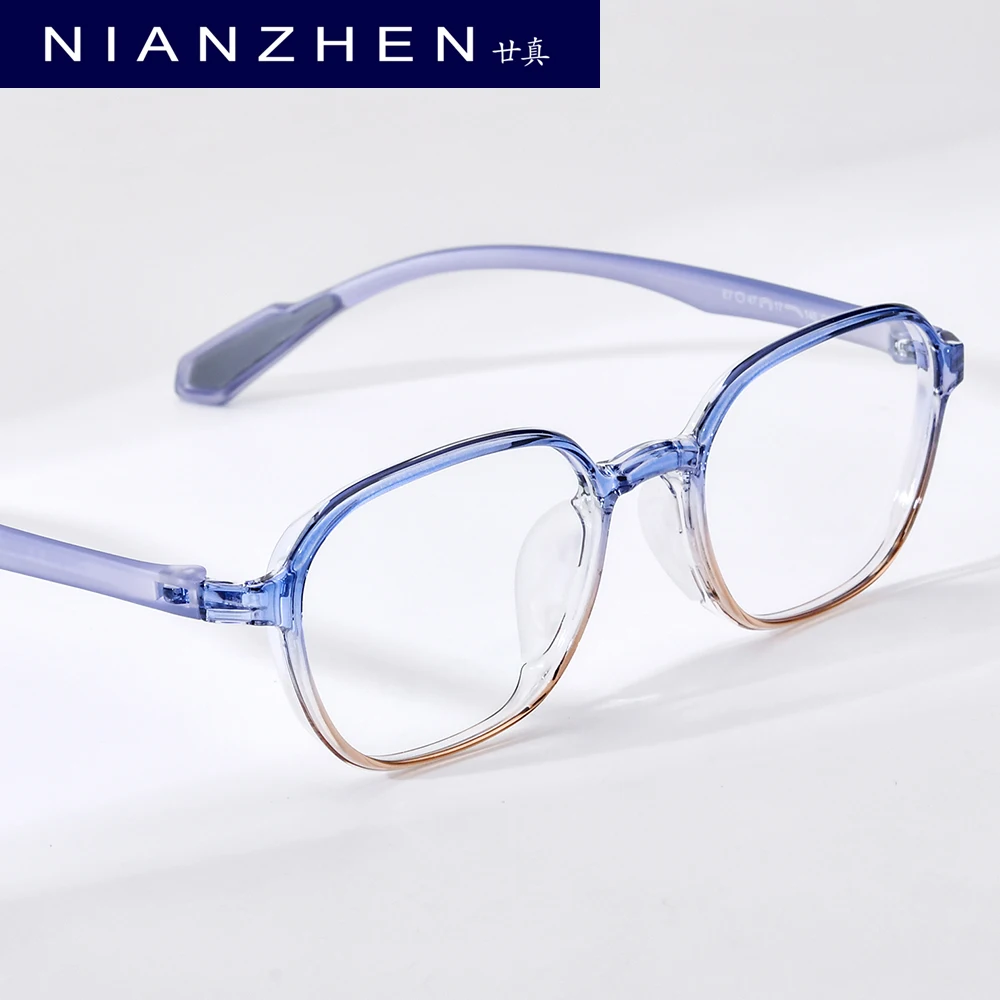 nianzhen-tr90-children's-glasses-frames-square-brand-design-eyeglass-kids-silicone-ultralight-eyewear-girls-boys-spectacles-e7