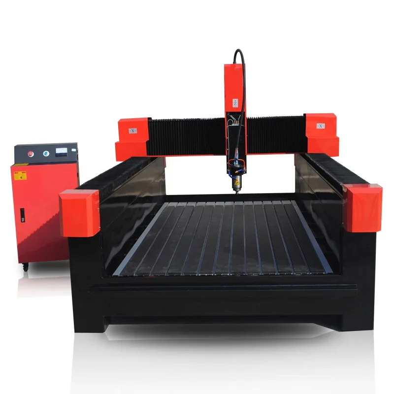 MH-R1325HS cnc router machine with 3 axises for tile stone marble grave monument gravestone tombstone carving