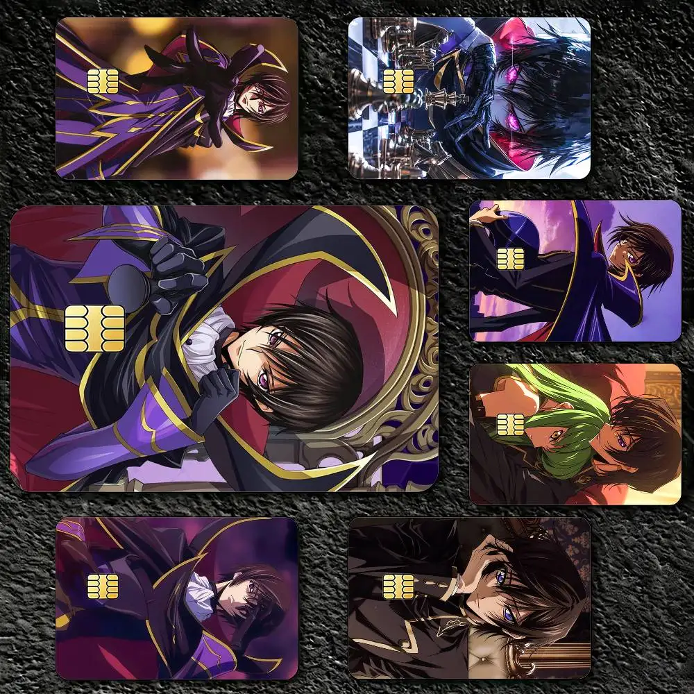 Anime C-Code Geass Sticker Decoration Creative Bank Card Bus Metro Waterproof Sticker
