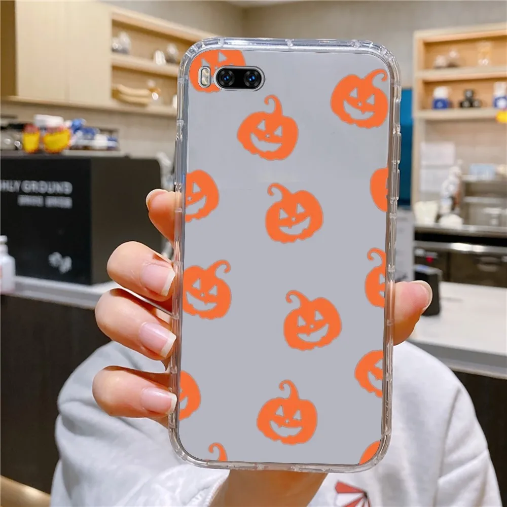 Halloween Phone Case For Huawei Mate P10 P20 P30 P40 P50 Smart Z Honor 50 60 70 Pro Lite Transparent Case