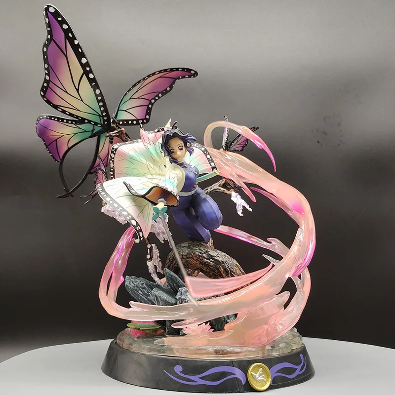 Demon Slayer: Kimetsu No Yaiba Action Figure Gk Butterfly Insect Pillar Resonance Second Bullet Limited Edition Statue Ornament