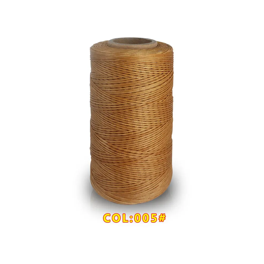 

3pcs 0.8Mm Sewing Wax Thread Hand Stitching Cord 260M Flat Waxed Line For Bags Wallets Shoes Repair Bookbinding Diy