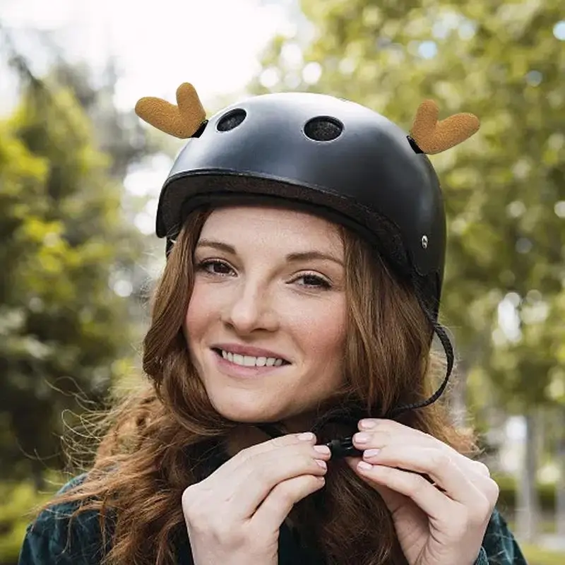 

Motorcycle Helmets Antlers Helmets Horns Motorcycle Hard Hat Accessories Cute Decorations For Snowboarding Commuting Travel