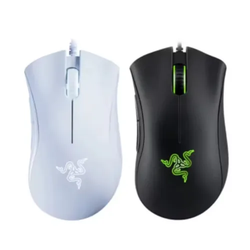 Imagen 1 del producto Razer DeathAdder-ratón para juegos por cable esencial, Sensor óptico de 6400DPI, 5 botones independientes para ordenador portátil y Gamer