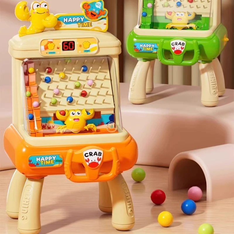 Kids Puzzle Bead Connect Table Game Interactive Parent Child Desktop Toy Logic Ball Machine Fun Competitive Play Easy Move