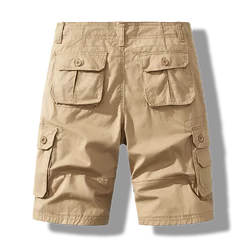 Men's Short Pants Cotton Cargo Shorts Tactical Breeches Casual Sports Man Hiking Fishing Streetwear