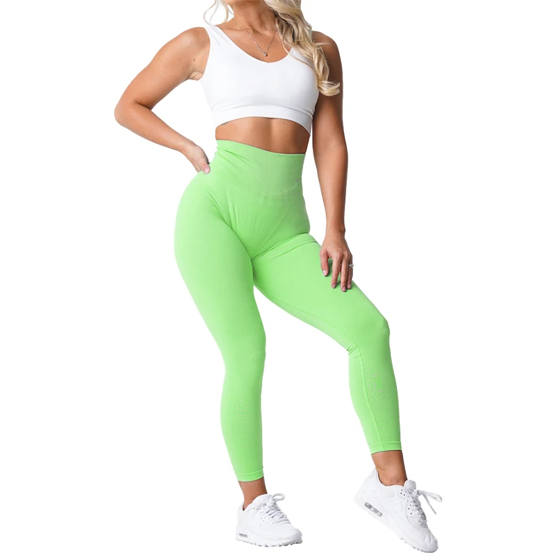 Nvgtn Seamless Leggings Spandex Shorts Woman Fitness Elastic Breathable Hip-lifting Leisure Sports Lycra SpandexTights