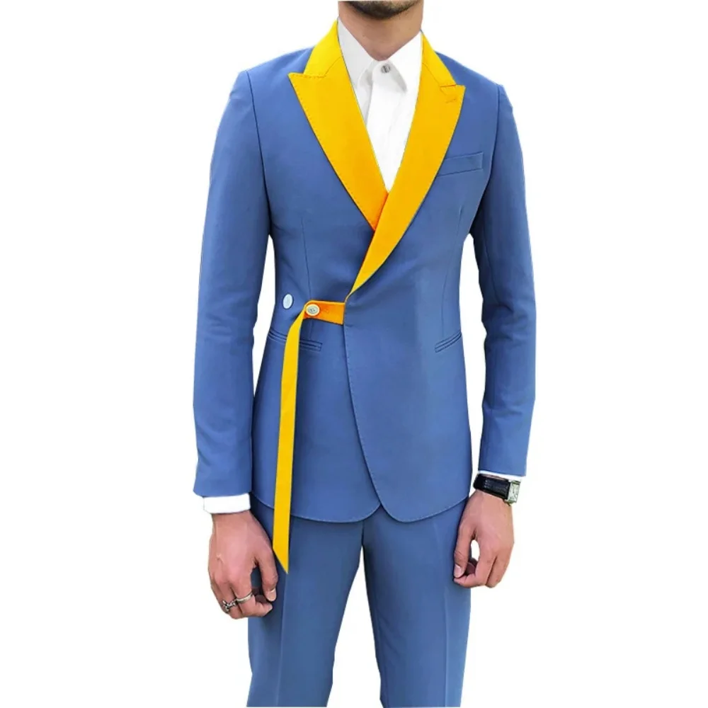 

Wedding suit men classical Men's Business suit 2 pieces New Formal Korean Slims Suit Dress Suit groom suit
