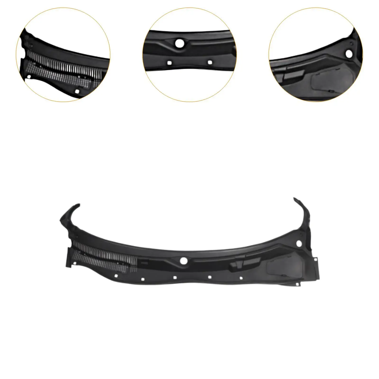 لوحة القلنسوة لممسحة الزجاج الأمامي 5028757 AH لدودج تشالينجر 2008-2019 #5