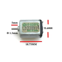 Used Mabuchi FF-030PK Motor DC 3V 6V Micro 030 DC Motor for Electronic Door Lock Car