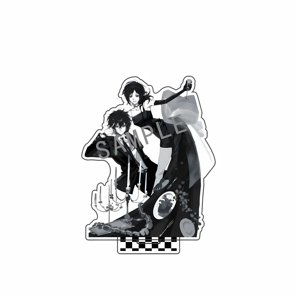 Game The Coffin of Andy and Leyley 15CM Cute Anime Acrylic Stand Keychain Character Model Desk Decor Collect Fan Gifts - view 3