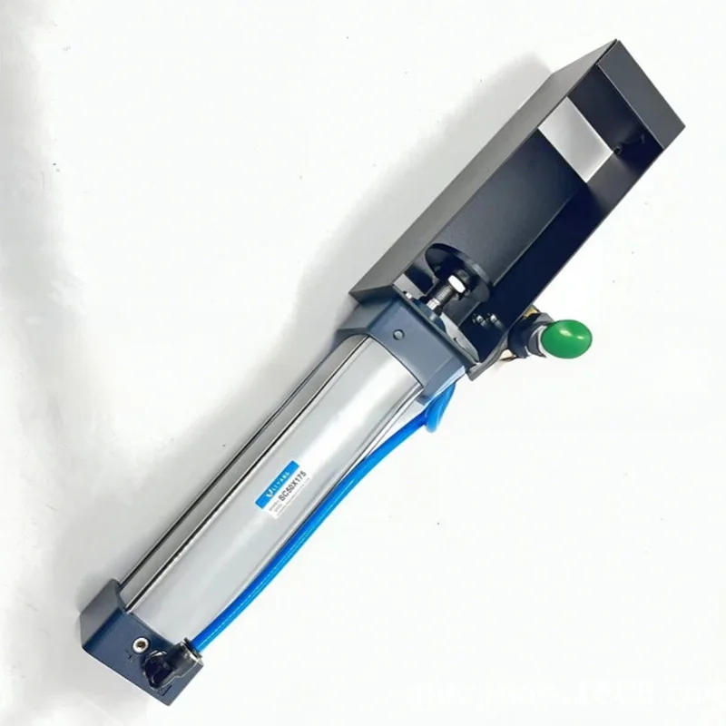 Pneumatic Can Flattener, Cylinder-Operated Valve, Eco-Friendly Recycling Tool, Beverage Can Flattener, Compression Storage