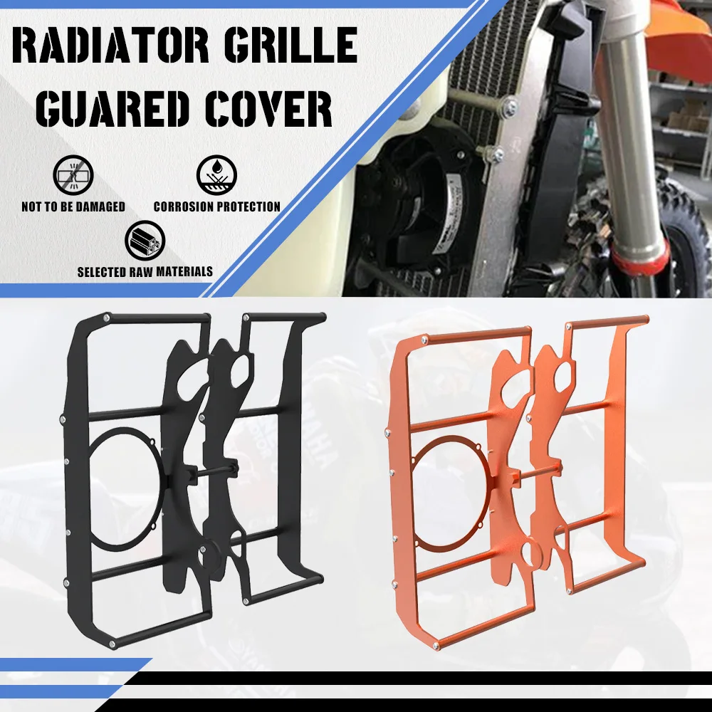 

Motorcycles For Husqvarna GasGas EXC 2T 4T 2020-2025 Radiator Protective Cover Grill Guard Grille Protector For KTM EXC 2T 4T