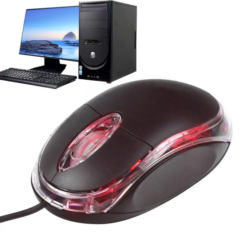 Portable Wired Mousse Comfortable Ergonomic Design LED Gaming Mousse For PC Laptop Business Computer Office Mechanical Mousse