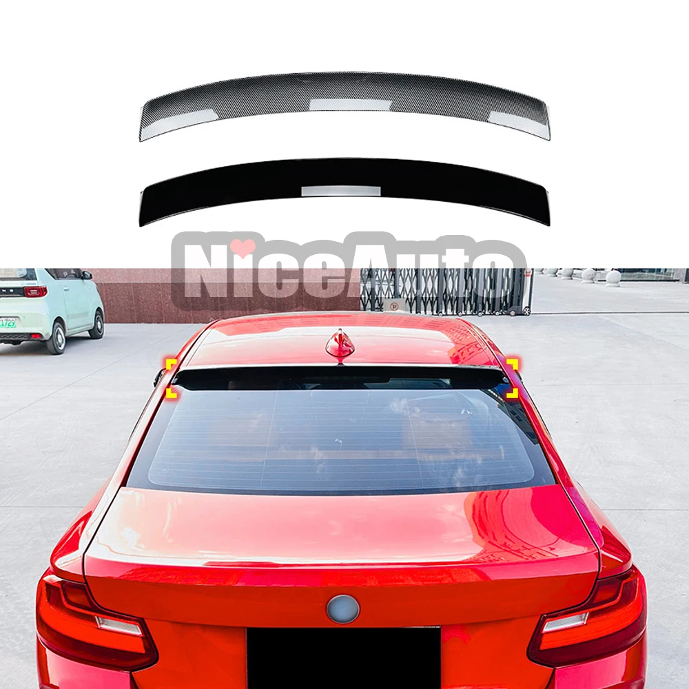 Racing Style Car Rear Window Roof Spoiler Wing for BMW 2 Series 218i 220i 225i M235i M240i 2014 - 2018 F22 F87 M2 Body Kit Cover