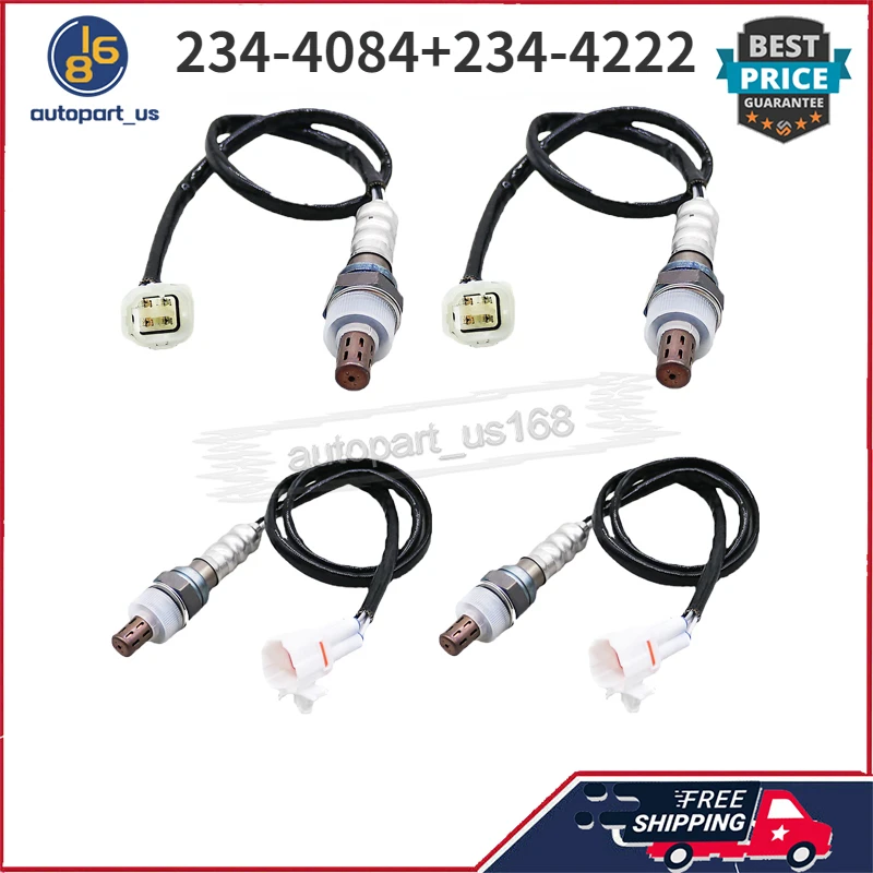 

Upstream & Downstream Oxygen Sensor O2 Sensor 234-4084 234-4222 For 2001 Suzuki Grand Vitara 2.7L 2002-2006 Suzuki XL-7 2.7L