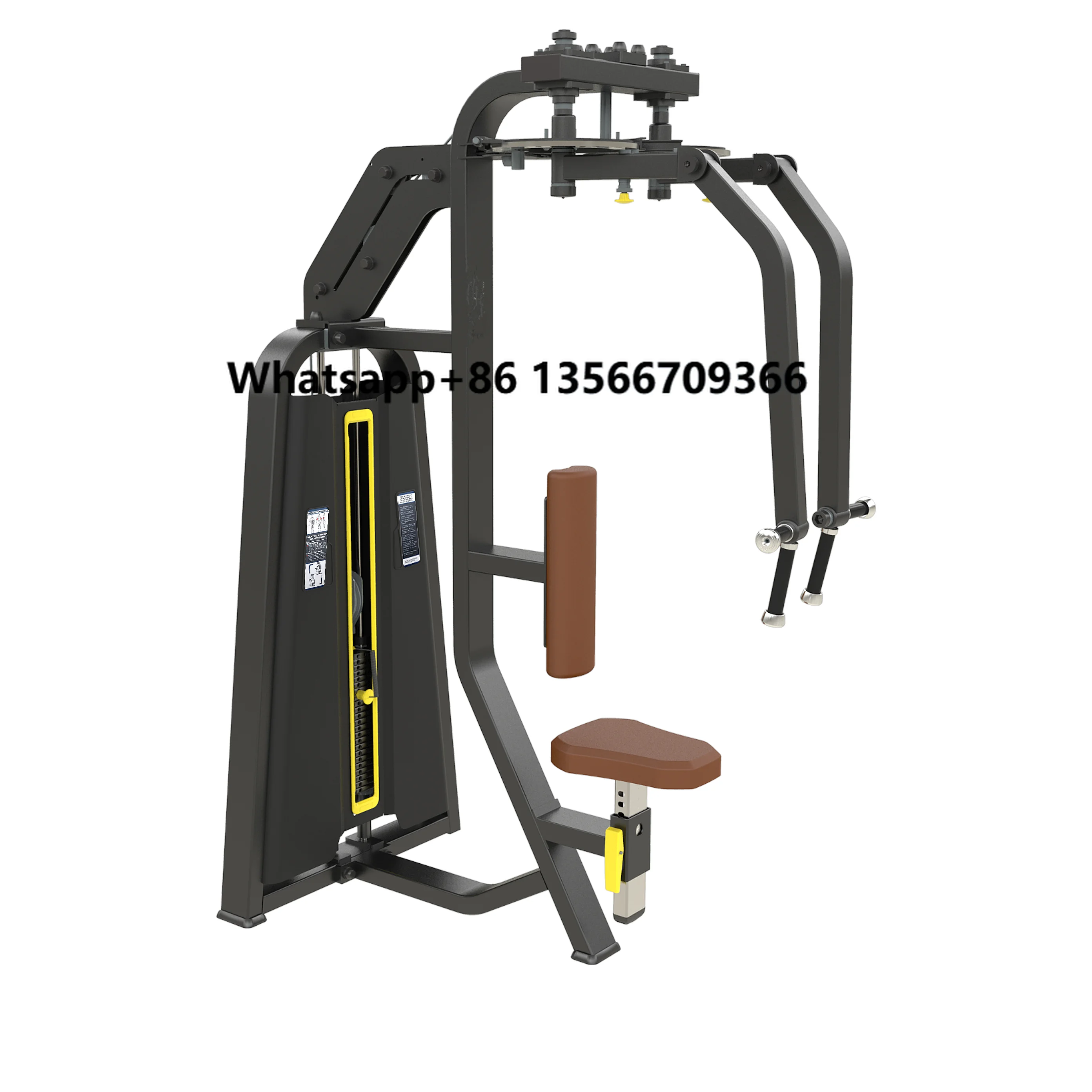 

Quick Service Professional Strength Training Exercise Fitness Selectorized Pin Loaded Delt Pec Fly Gym Machine Commercial