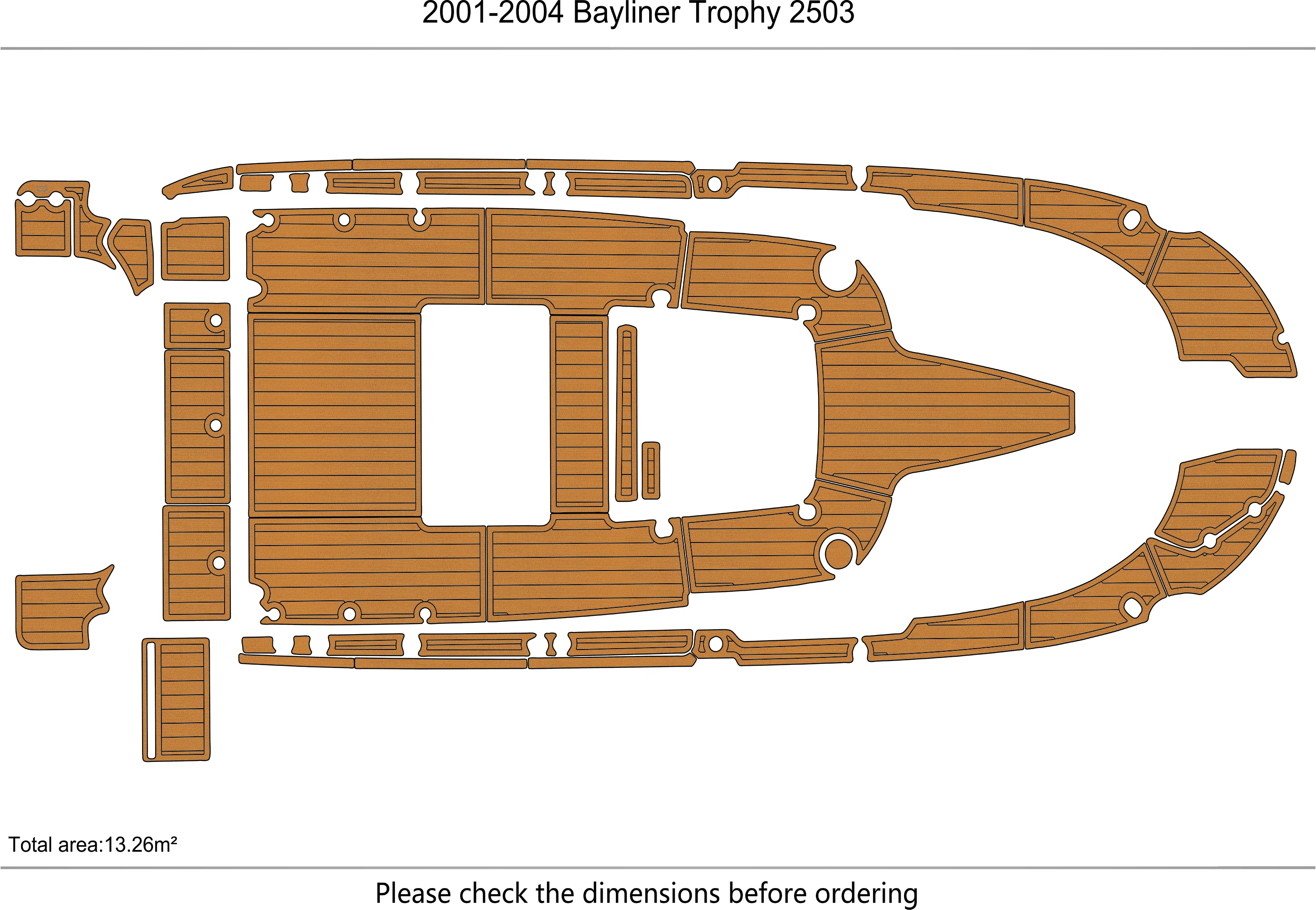 2001-2004 Bayliner Trophy 2503 1/4